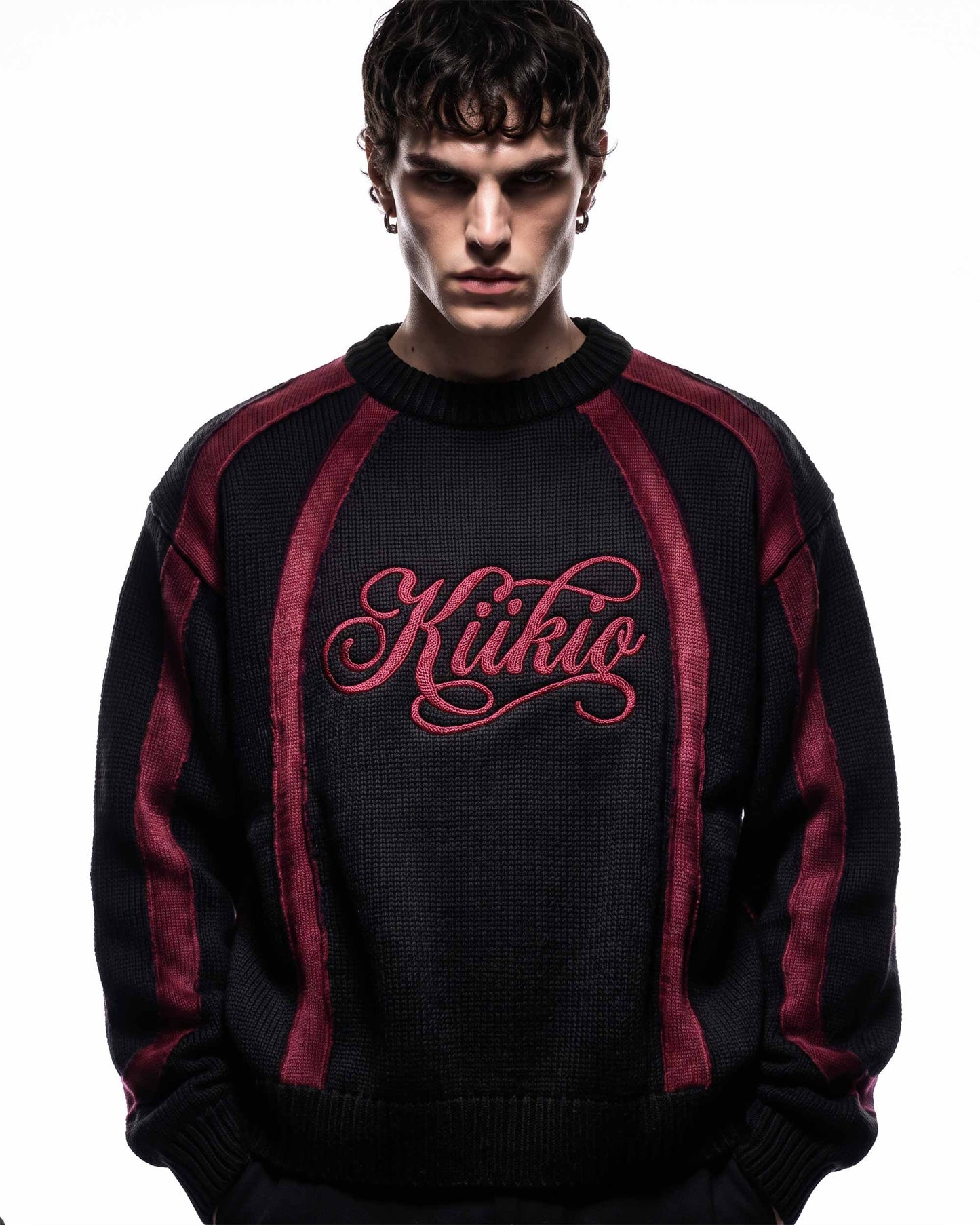 GRYFT SYMBIOTE Series | Retro Sport Patchwork Sweater