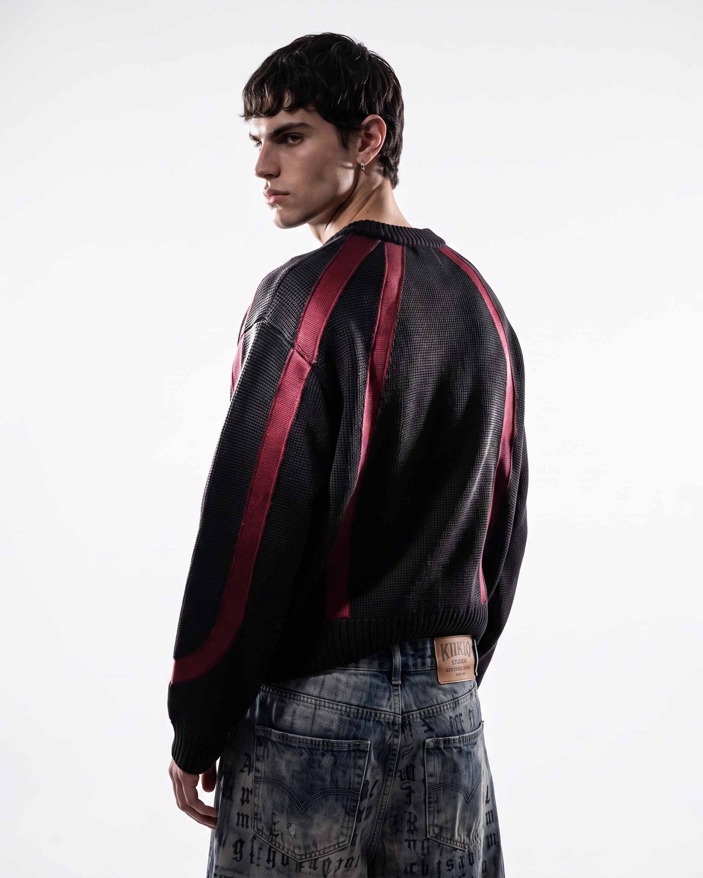GRYFT SYMBIOTE Series | Retro Sport Patchwork Sweater