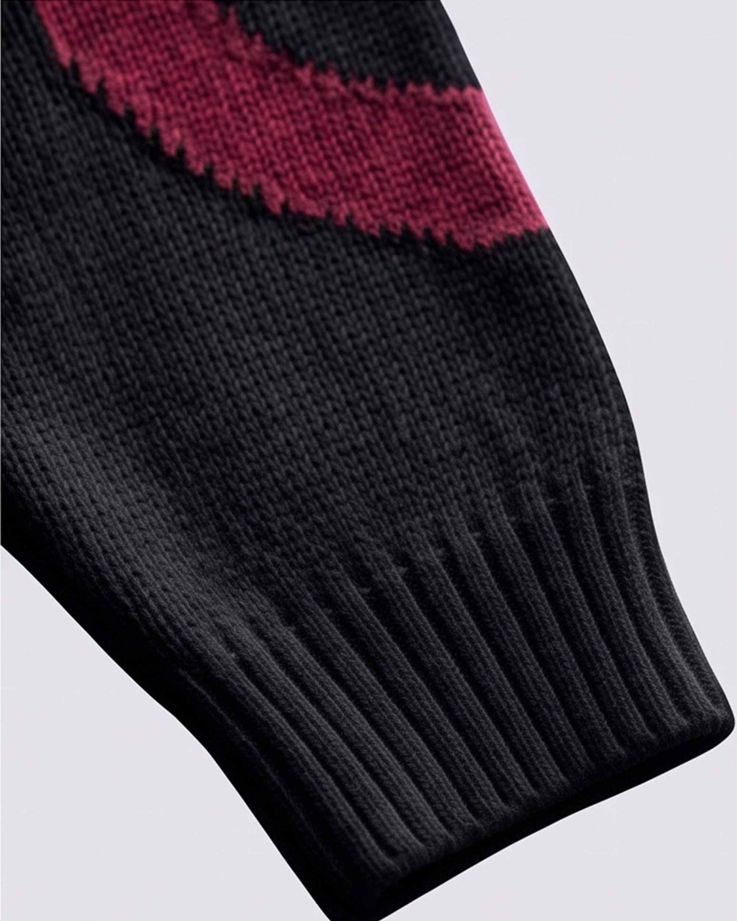 GRYFT SYMBIOTE Series | Retro Sport Patchwork Sweater