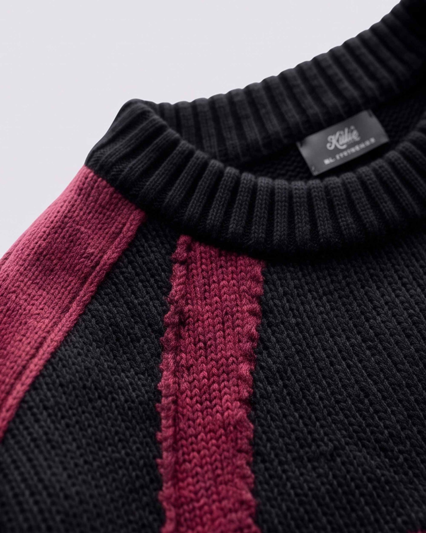 GRYFT SYMBIOTE Series | Retro Sport Patchwork Sweater