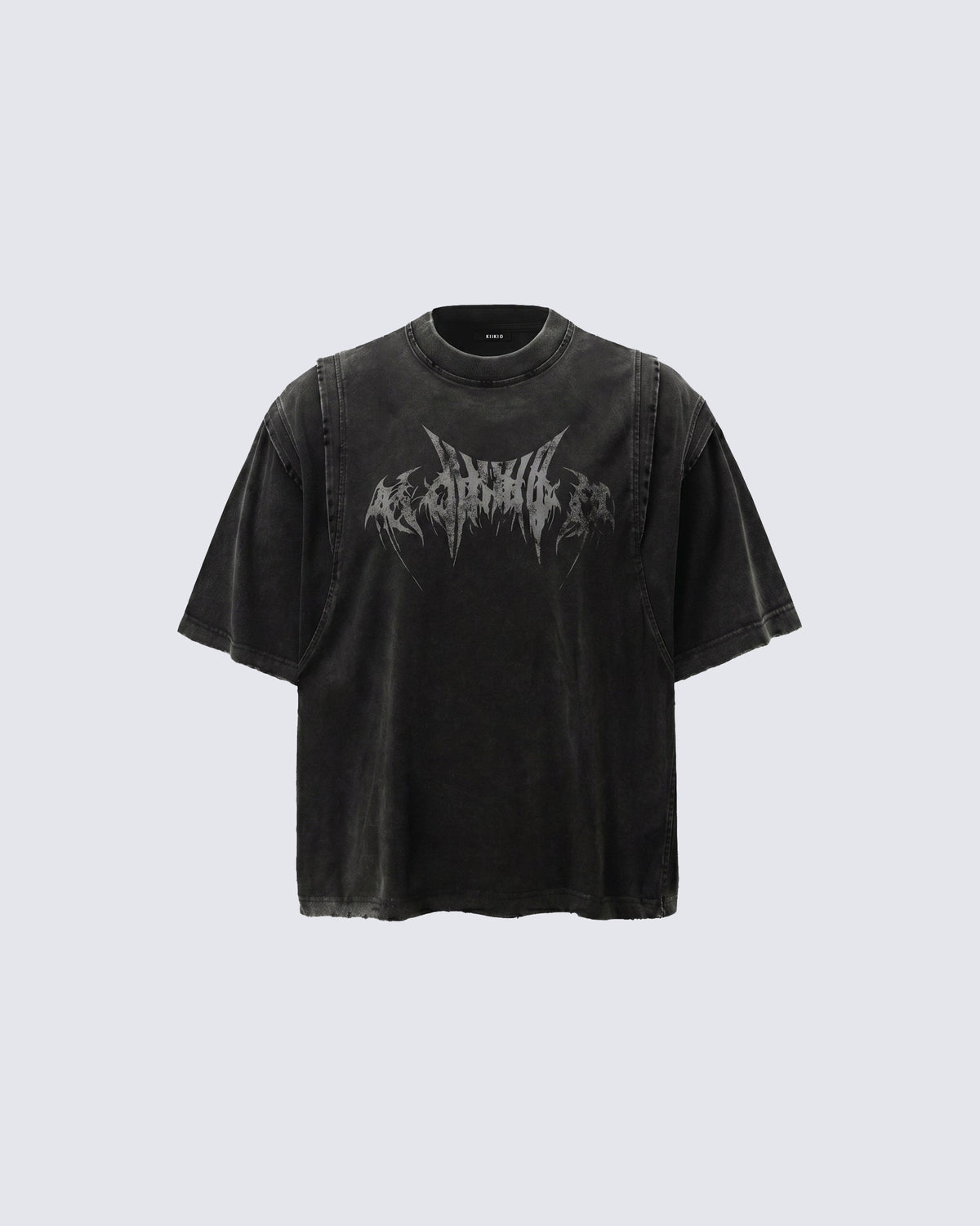 GRYFT-Washed Vintage Graphic T-Shirt