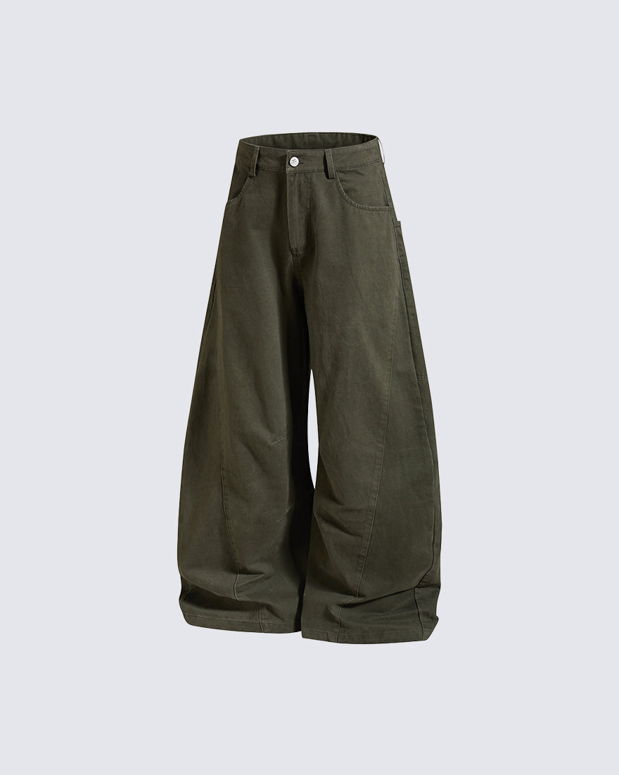 GRYFT Utility Washed Cargo Pants