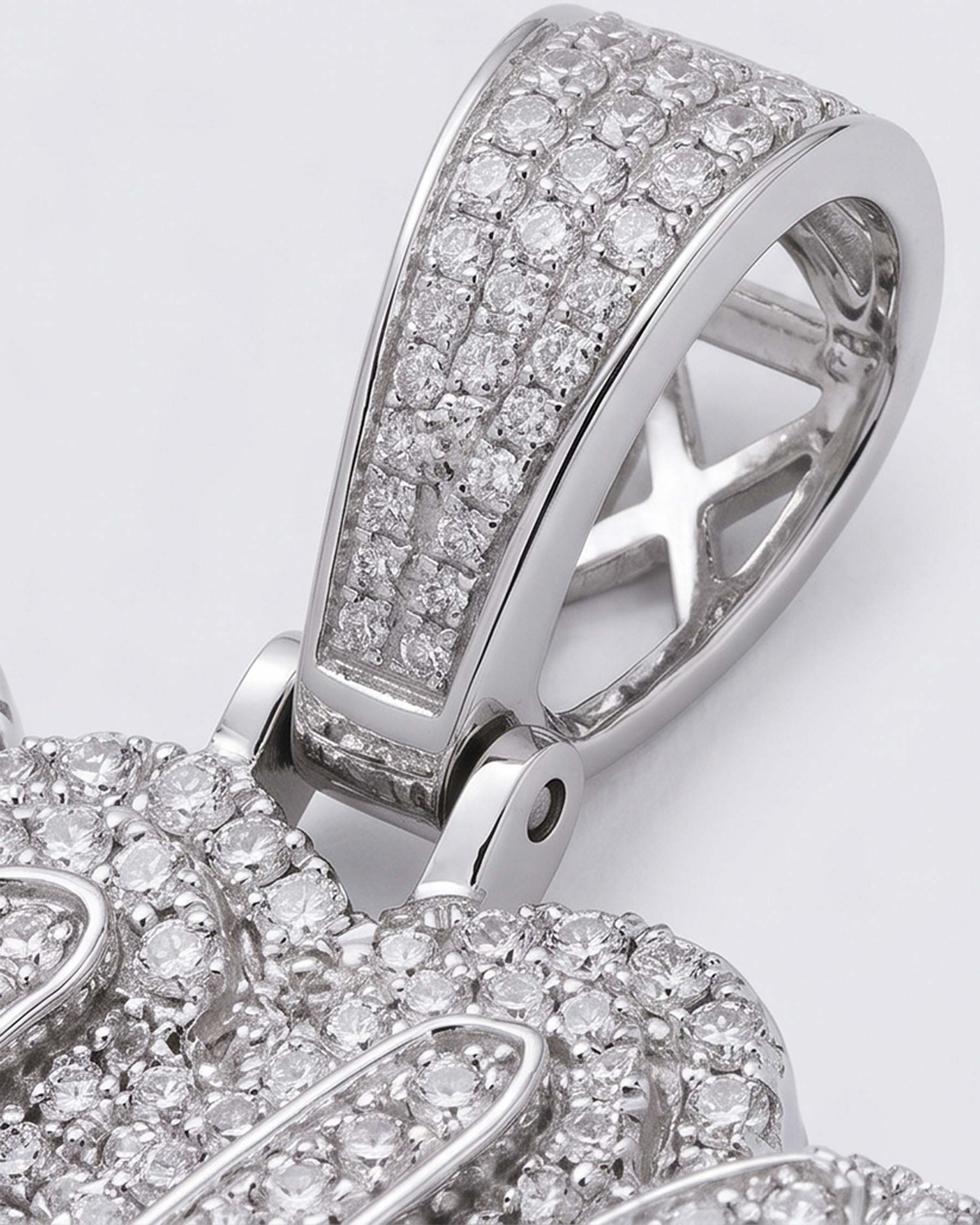 GRYFT-Full Zirconia Alloy Cuban Link Necklace