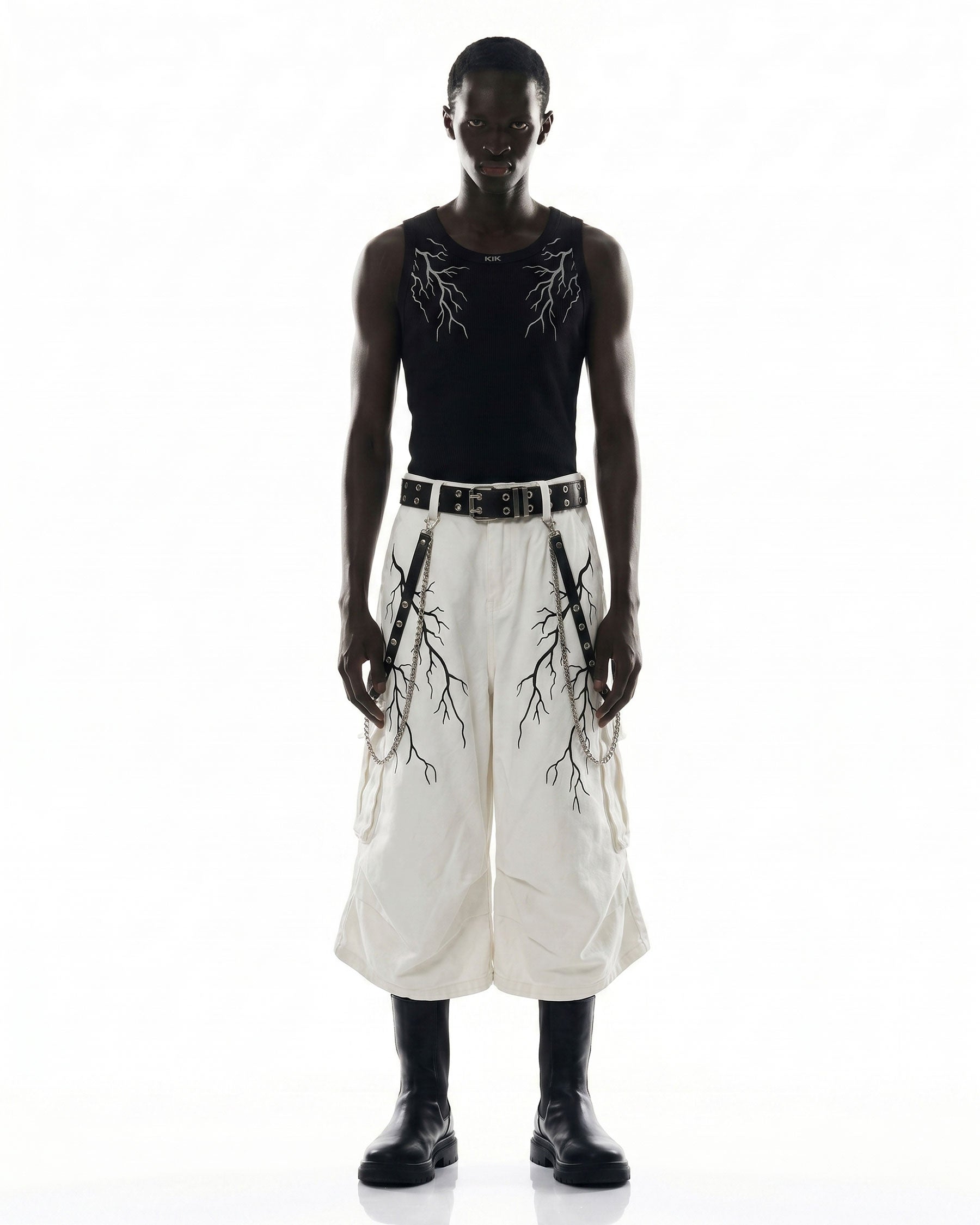 LIGHTNING Series | Street Style Ribbed Tank Top