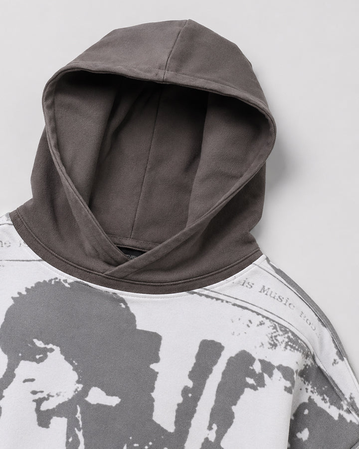 GRYFT Grunge Layered Hoodie