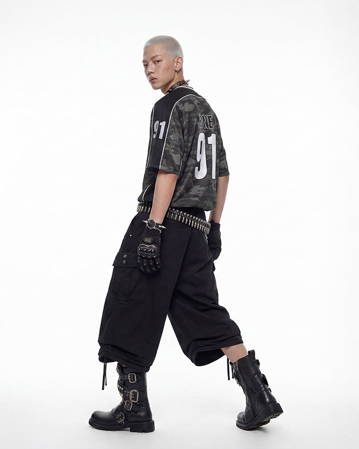 Street New Utility Wide-Leg Shorts