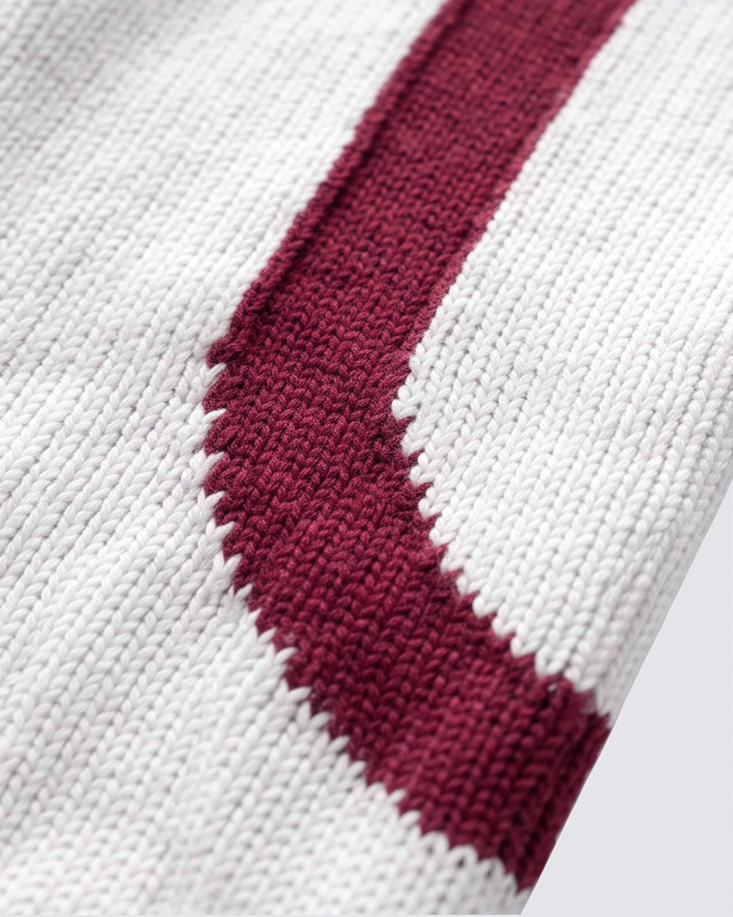 GRYFT SYMBIOTE Curved Contrast Knit Sweater