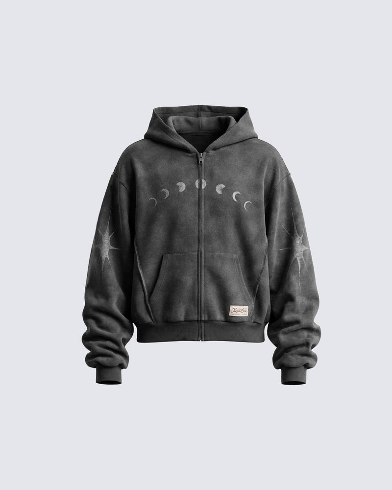 Unicorn – Street Hoodie – Dark Grey