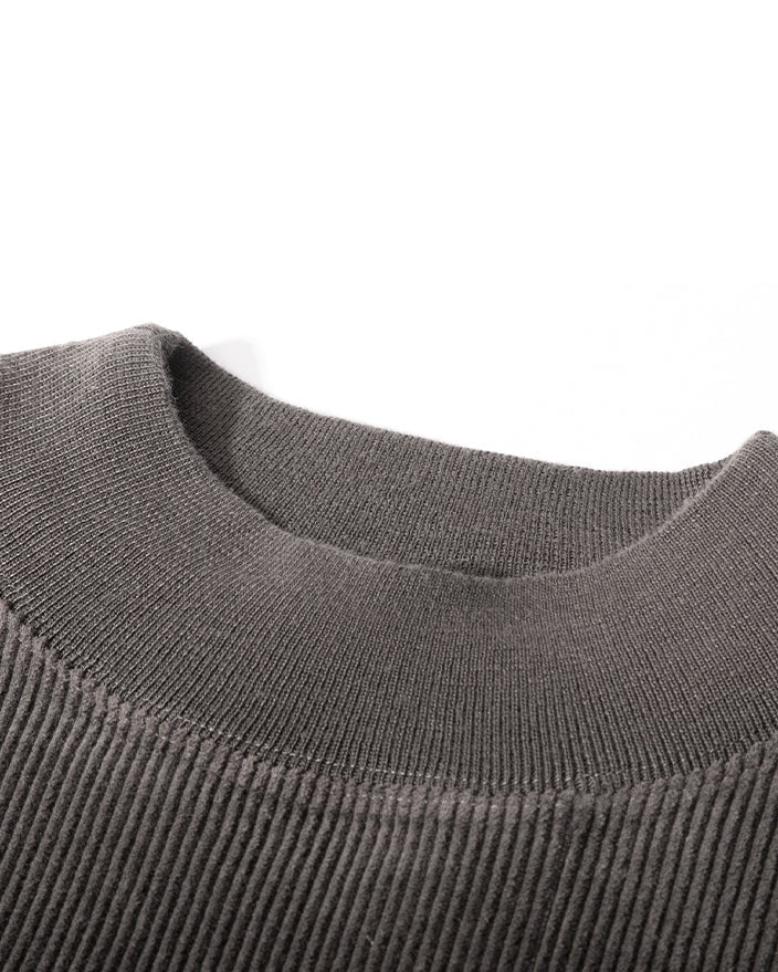 GRYFT Patchwork Distressed Sweatshirt