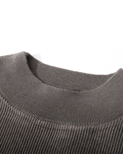 GRYFT Patchwork Distressed Sweatshirt
