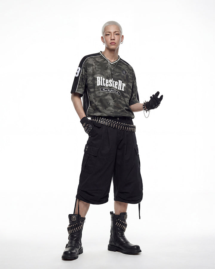 Street New Utility Wide-Leg Shorts