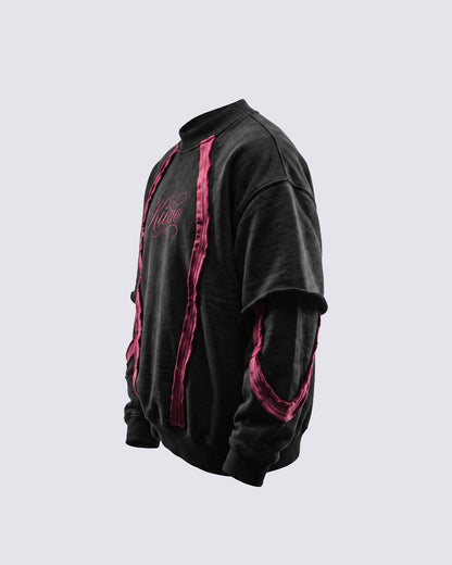 GRYFT SYMBIOTE Series | Retro Sport Layered Sweatshirt