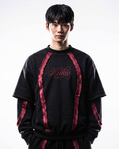 GRYFT SYMBIOTE Series | Retro Sport Layered Sweatshirt
