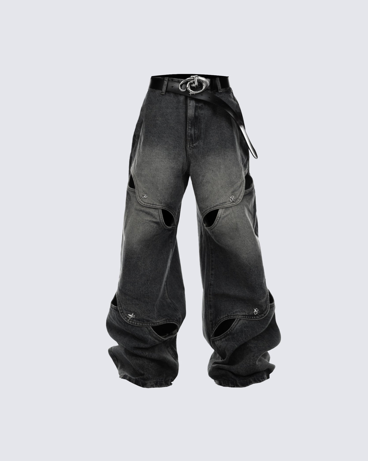 GRYFT Street Fashion Denim Pants