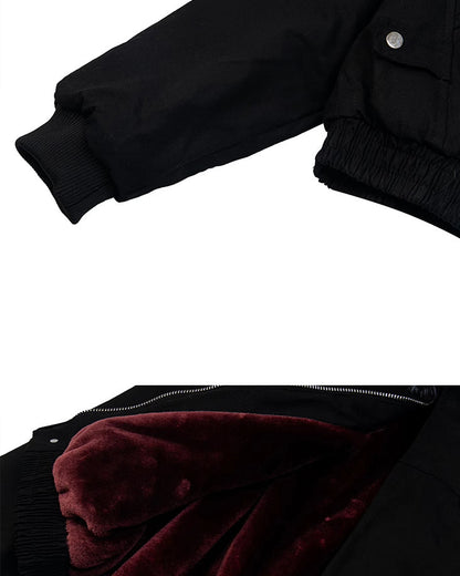 Faux Fur-Lined Hooded Coats