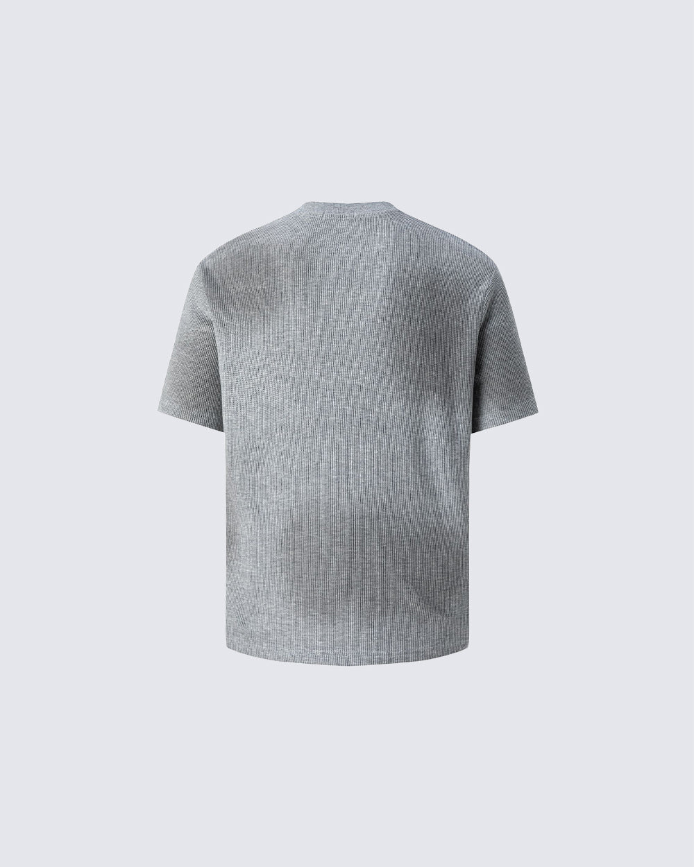 Waffle New Texture Vintage Washed Short T-Shirt