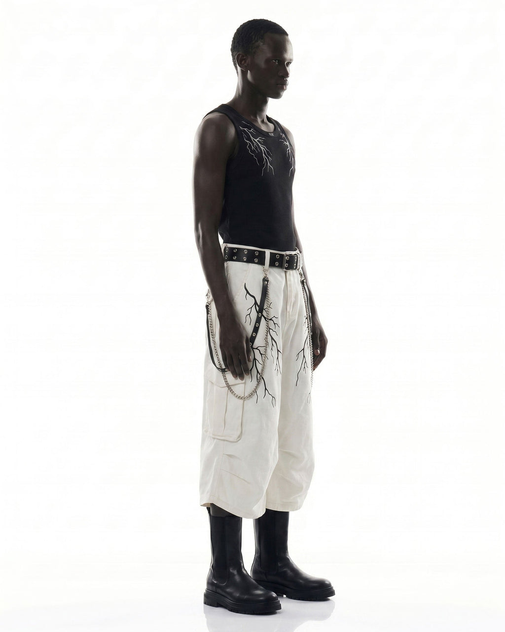 LIGHTNING Series | Street Style Ribbed Tank Top
