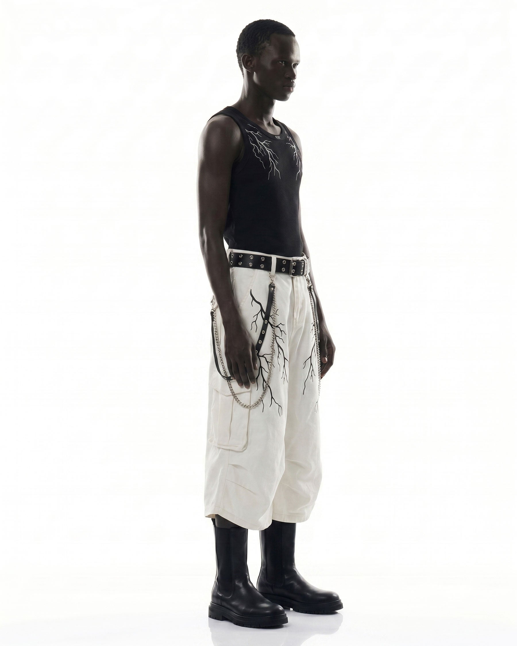 LIGHTNING Series | Street Style Ribbed Tank Top