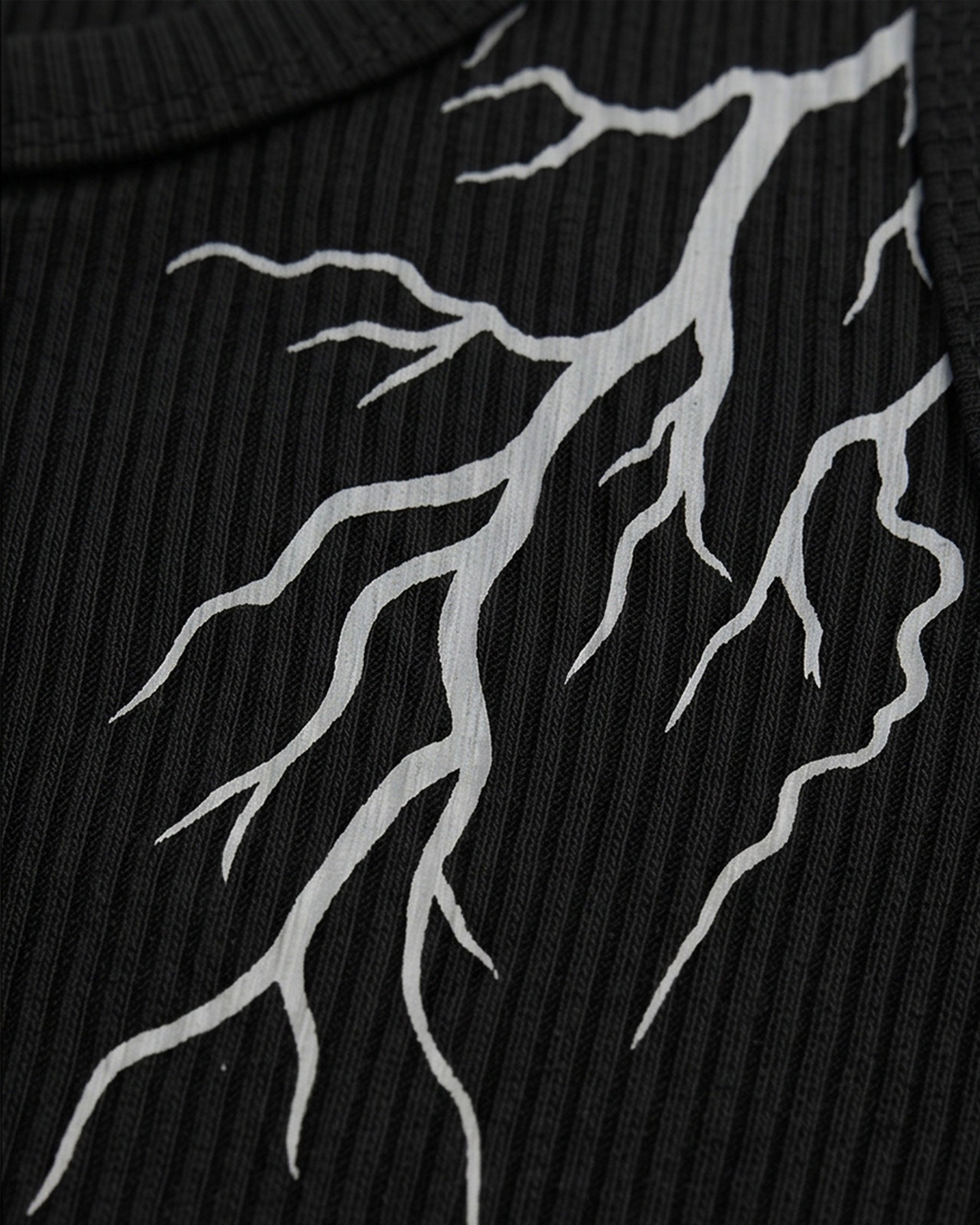 LIGHTNING Series | Street Style Ribbed Tank Top