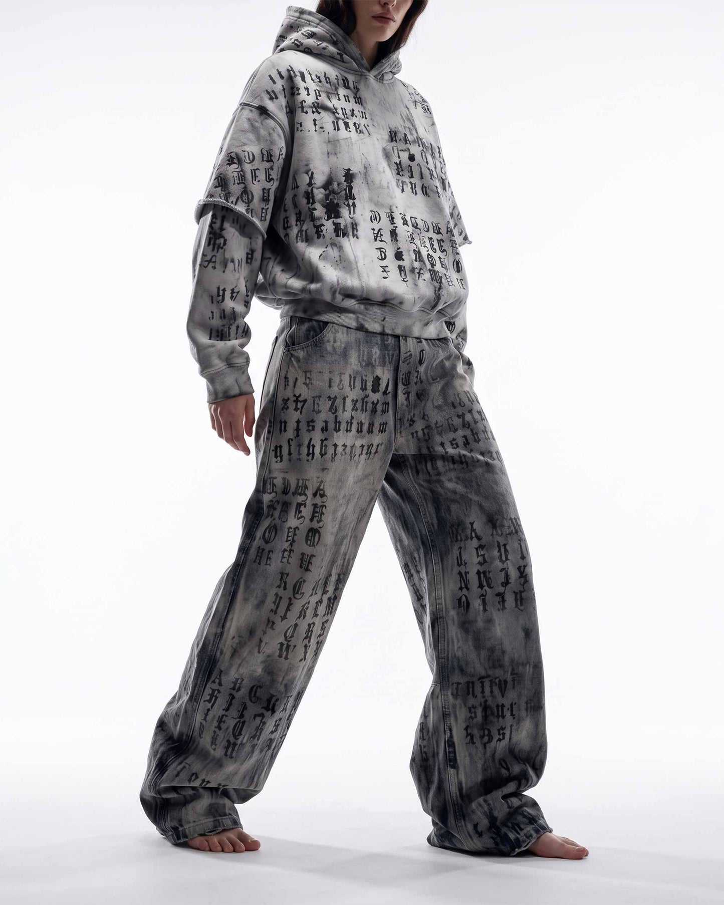 GRYFT SYMBIOTE Series | Grunge Washed Jeans