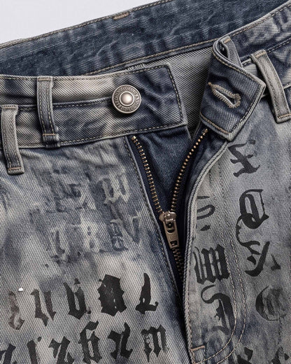 GRYFT SYMBIOTE Series | Grunge Washed Jeans