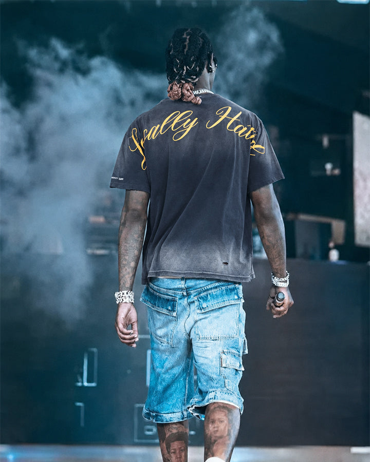 GRYFT Grunge Distressed Tee