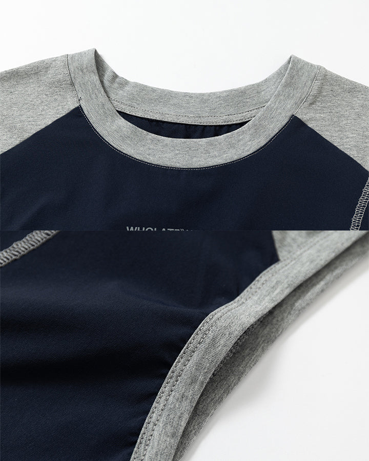 Deconstructed Stitched Ice-Feel Quick-Dry Summer Tank Top