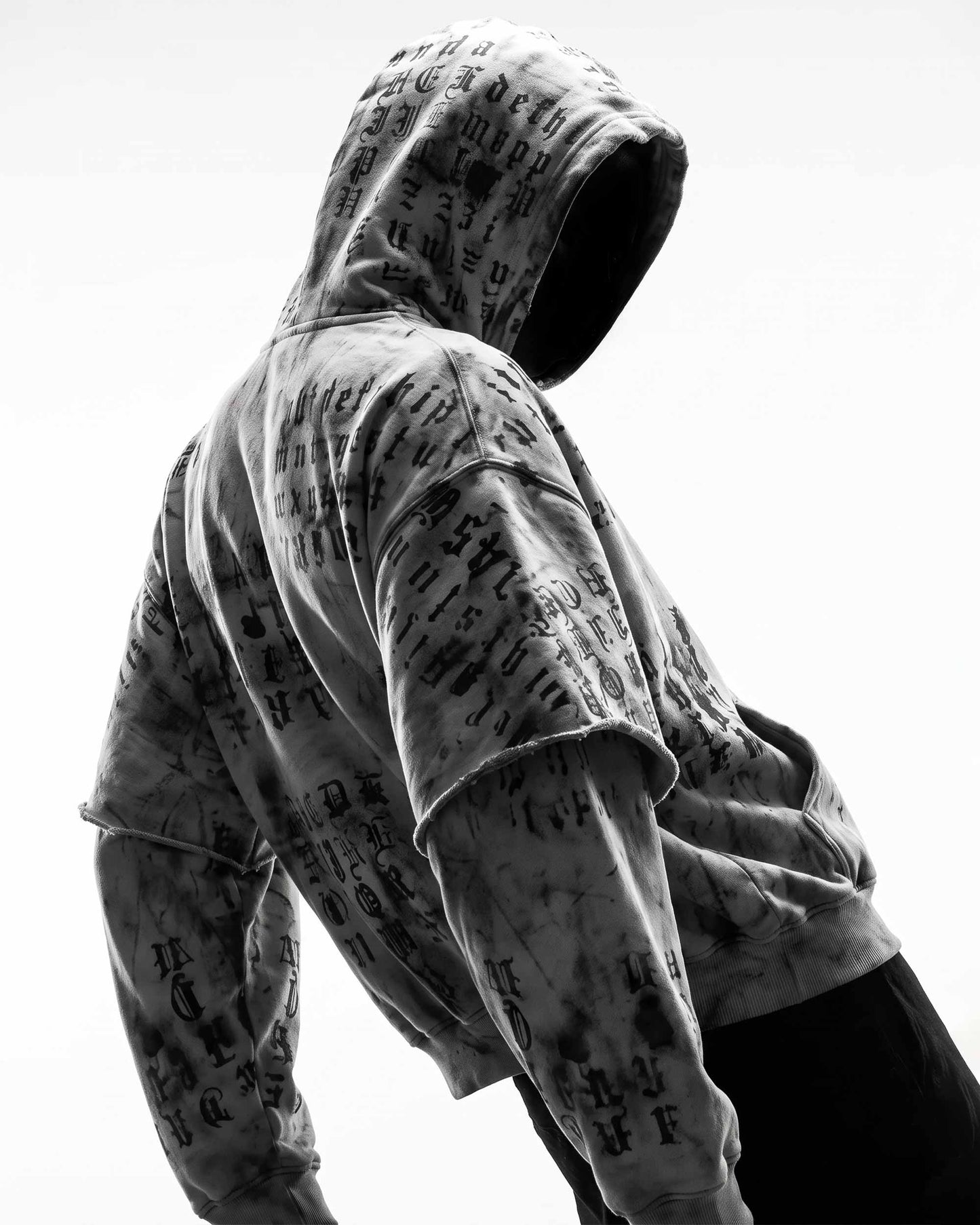 GRYFT SYMBIOTE Series | Grunge Layered Hoodie