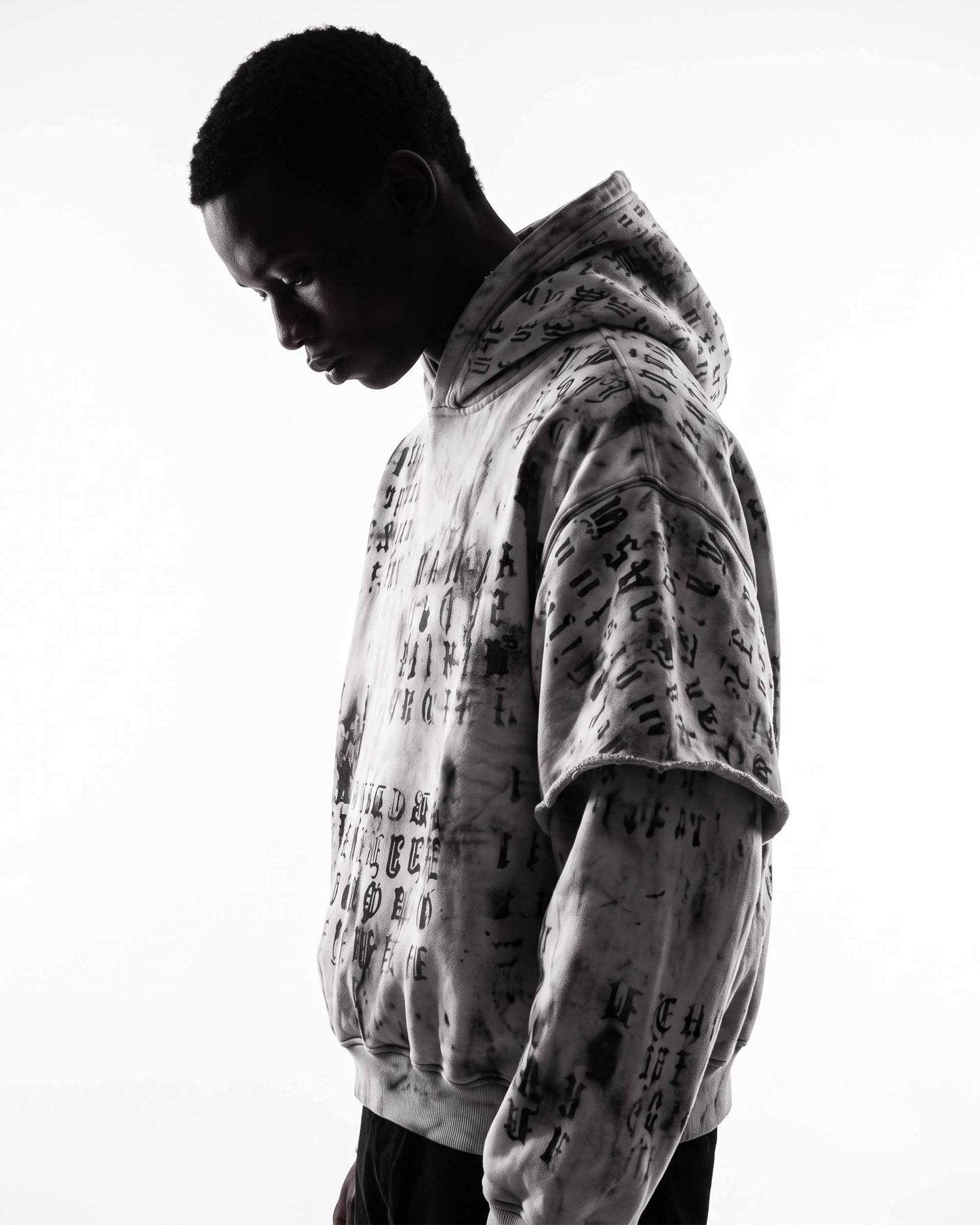 GRYFT SYMBIOTE Series | Grunge Layered Hoodie