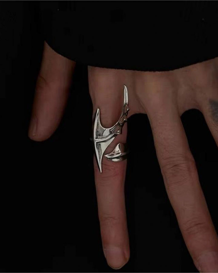 New Abstract Irregular Creative Ring
