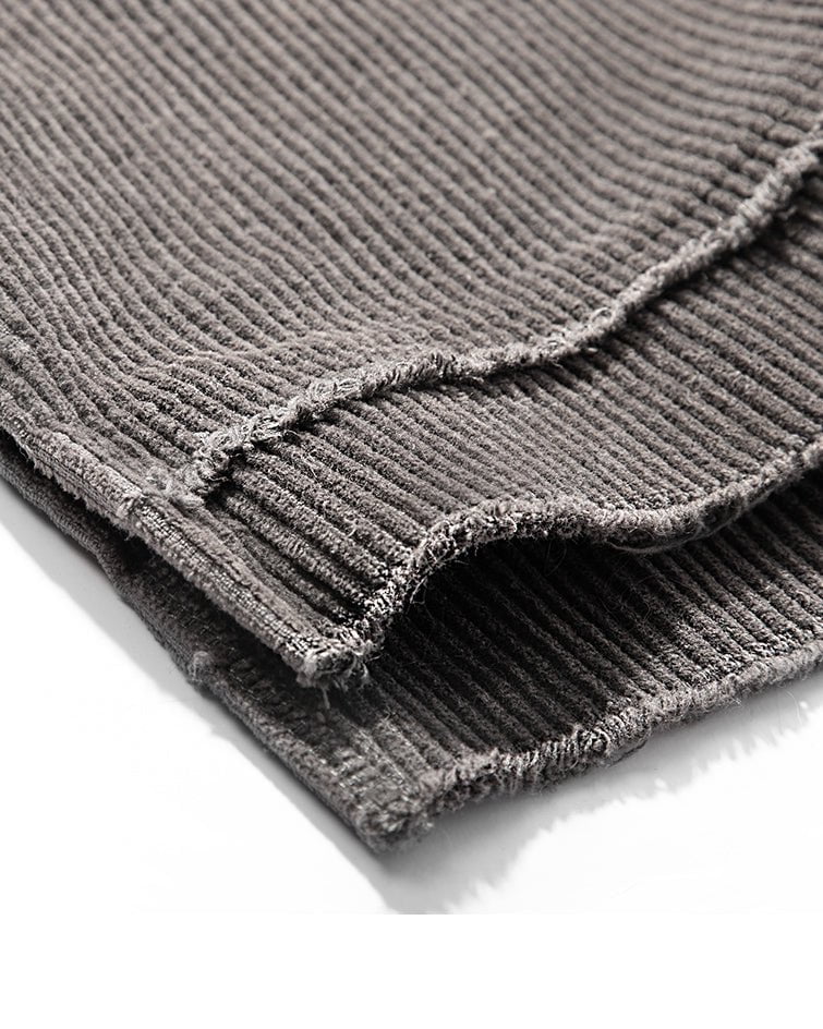 GRYFT Patchwork Distressed Sweatshirt