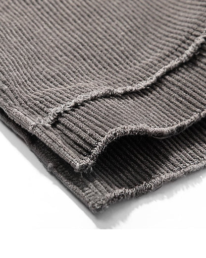 GRYFT Patchwork Distressed Sweatshirt