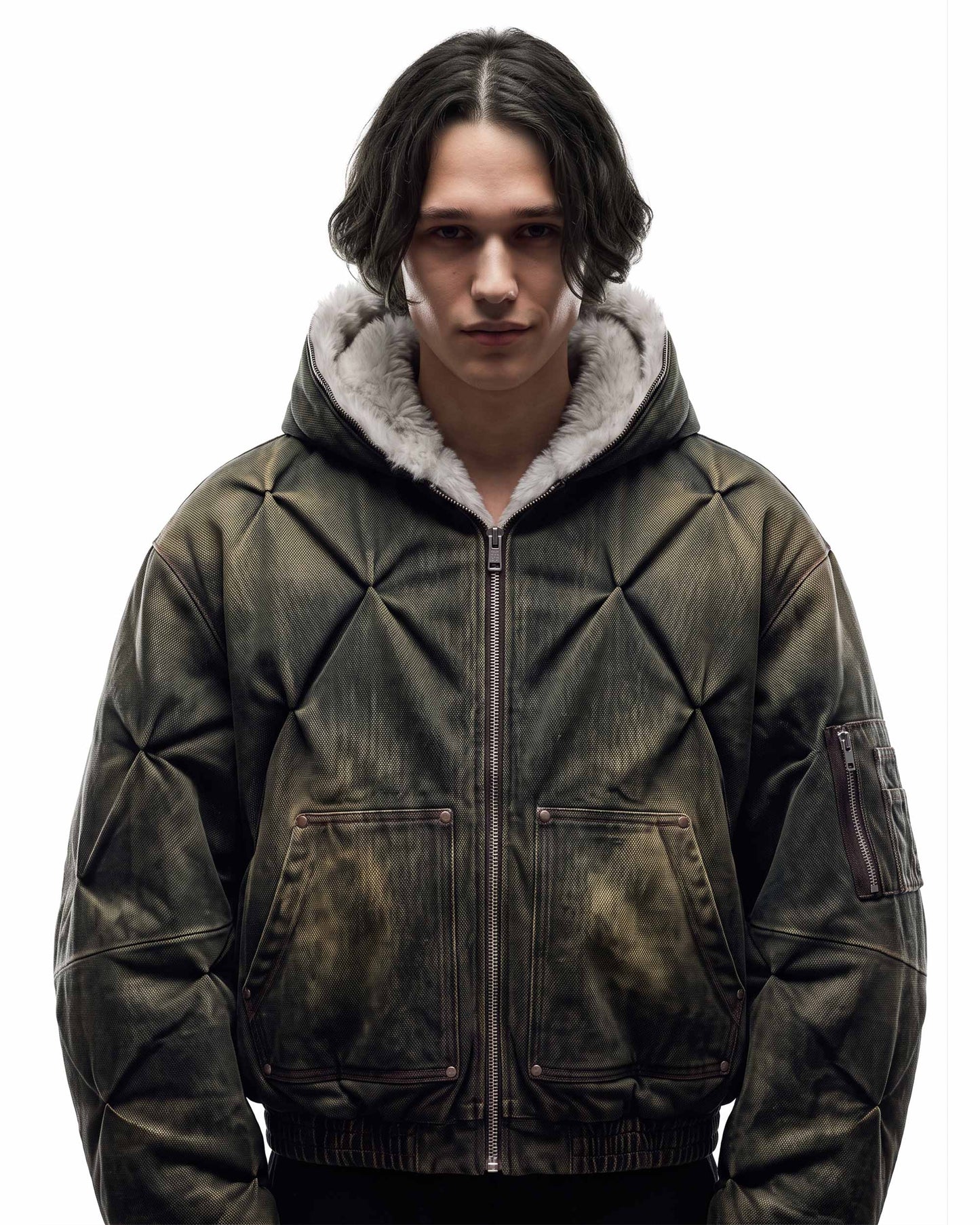 GRYFT SYMBIOTE Series | Grunge Washed Jacket