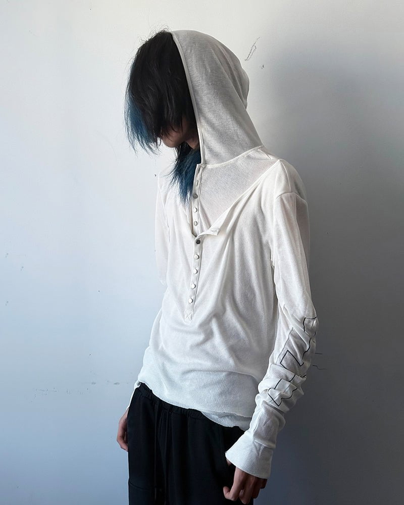 Slim Fit Long Sleeve Pullover with Unique Design