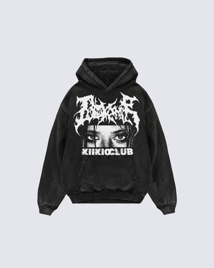 GRYFT Street Fashion Print Hoodie