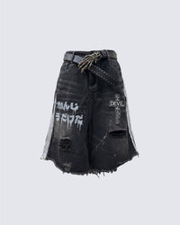 Black (Skull Belt)