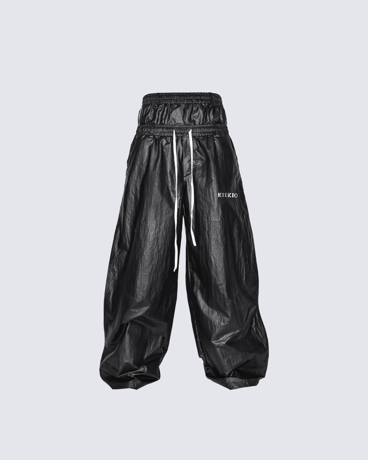 GRYFT Gloss Double-Waist Pants