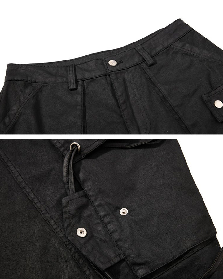 High-Street Drawstring Cargo Shorts