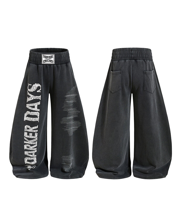 GRYFT Dark Washed Sweatpants
