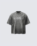 GRYFT-Washed Vintage Graphic T-Shirt