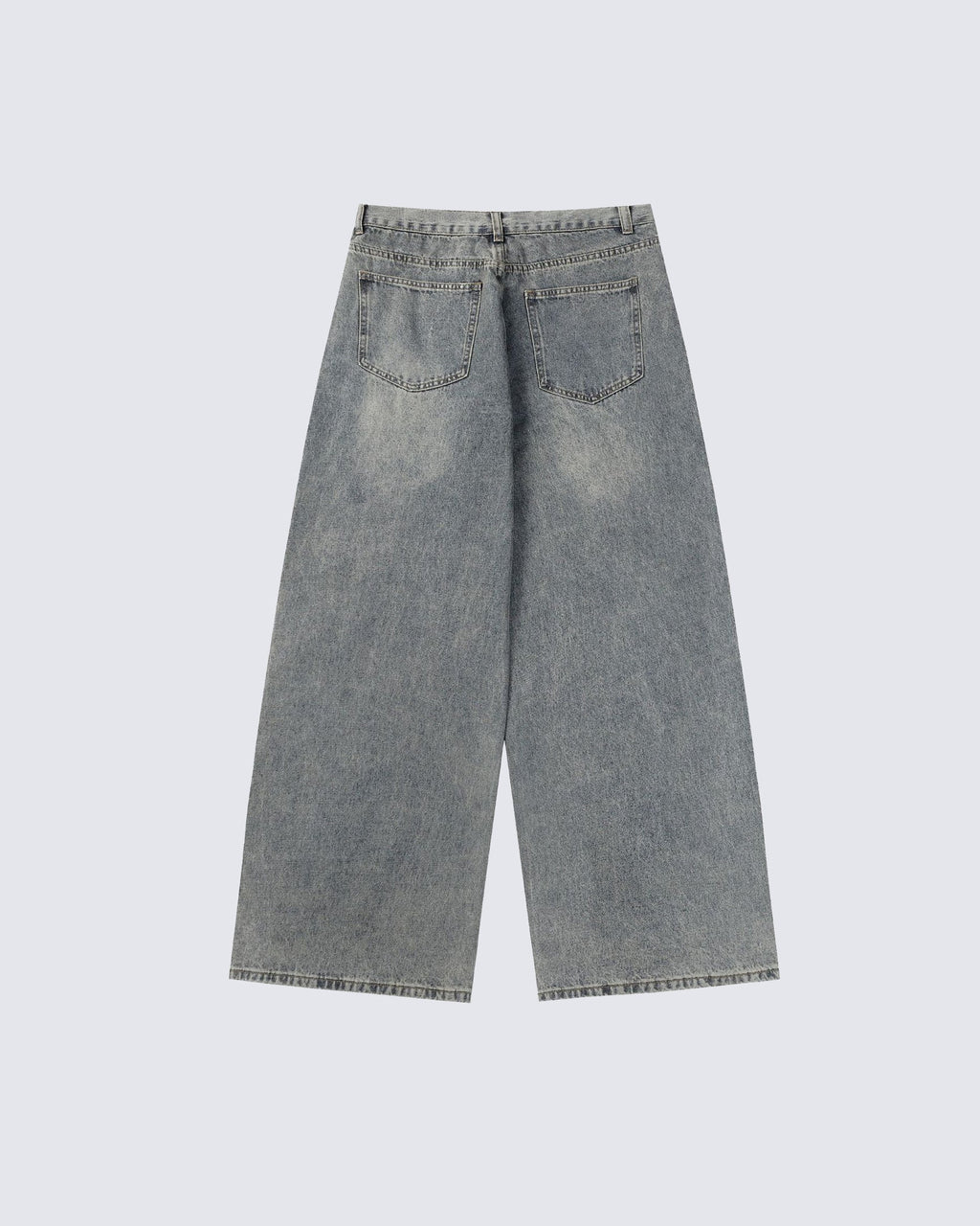 Baggy Star Patch Denim Jeans