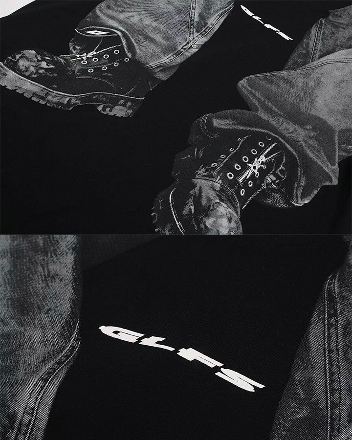 Subculture Street Cool Graphic Cotton T-Shirt