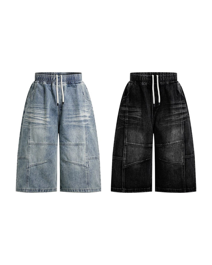 GRYFT High Street Cloud Deconstructed Cropped Jeans