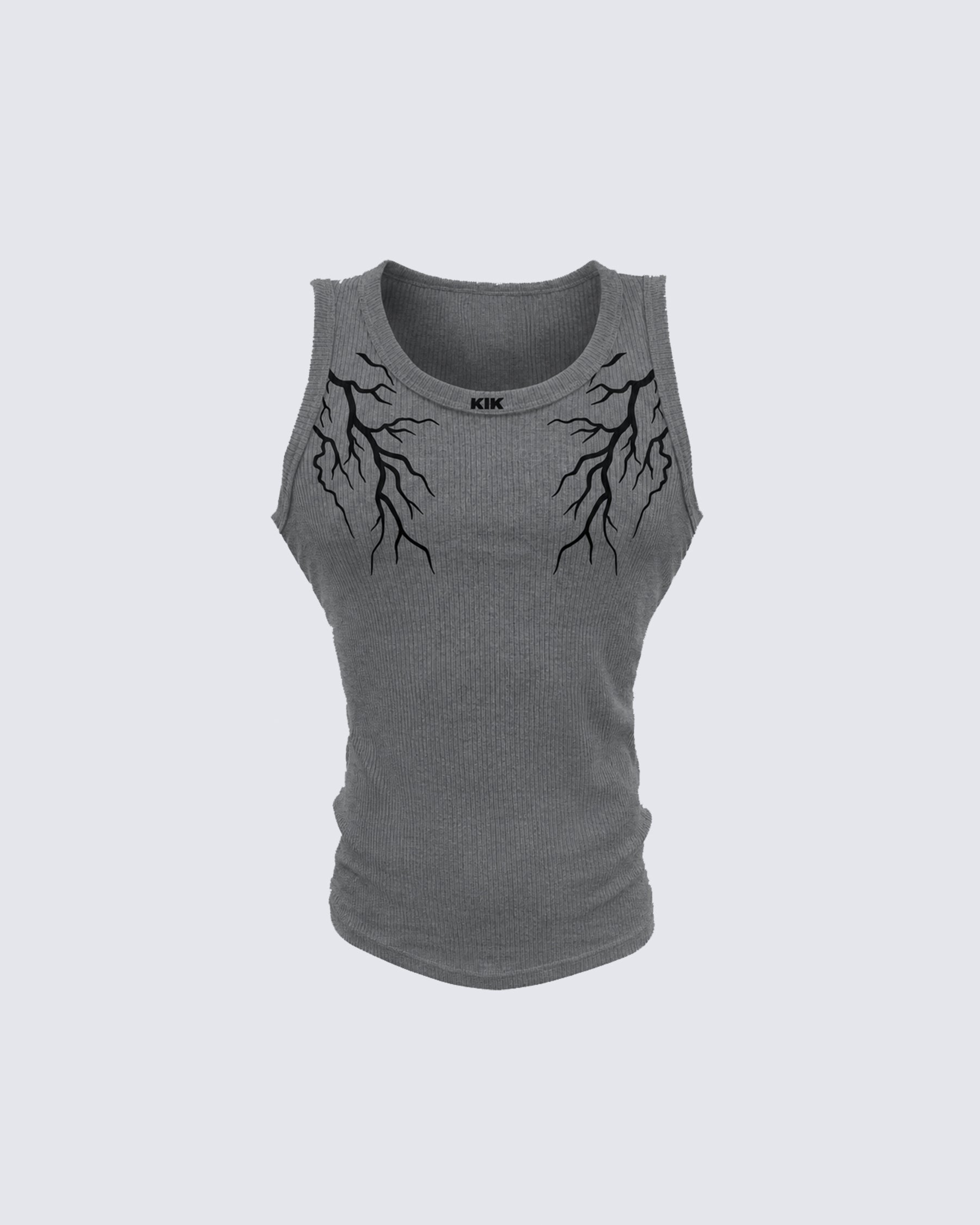 LIGHTNING Series | Street Style Ribbed Tank Top