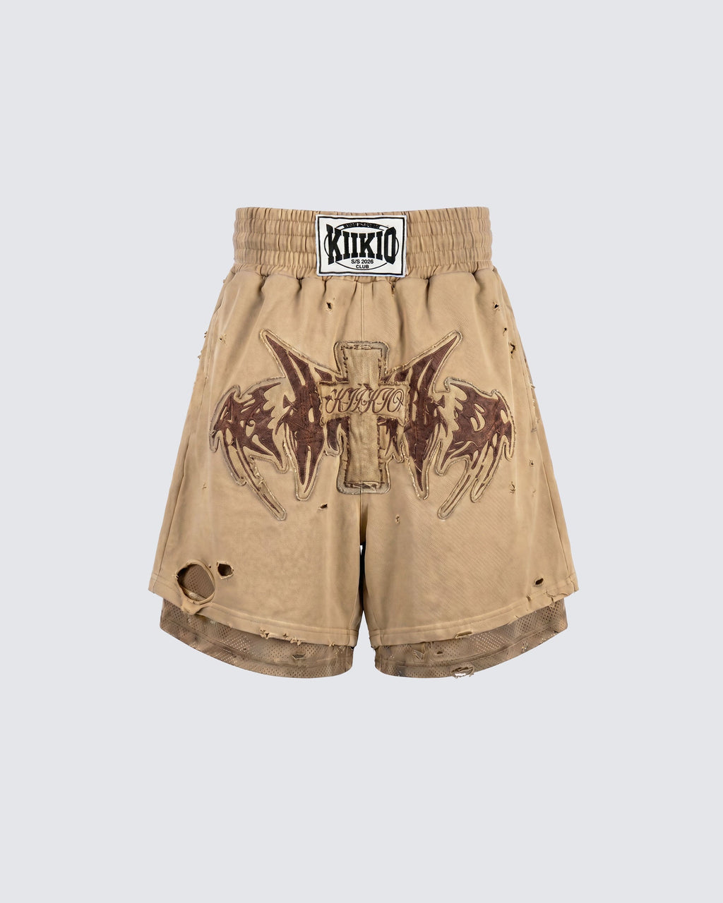 BARREN Series | Apocalyptic Pilgrimage Cross Layered Shorts