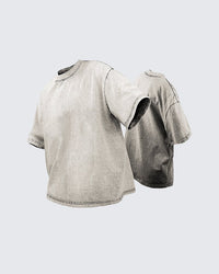 Washed Light Khaki