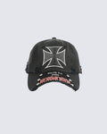 New Vintage Cross Stud Baseball Cap