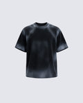 Washed Studded Short Sleeve T-Shirt