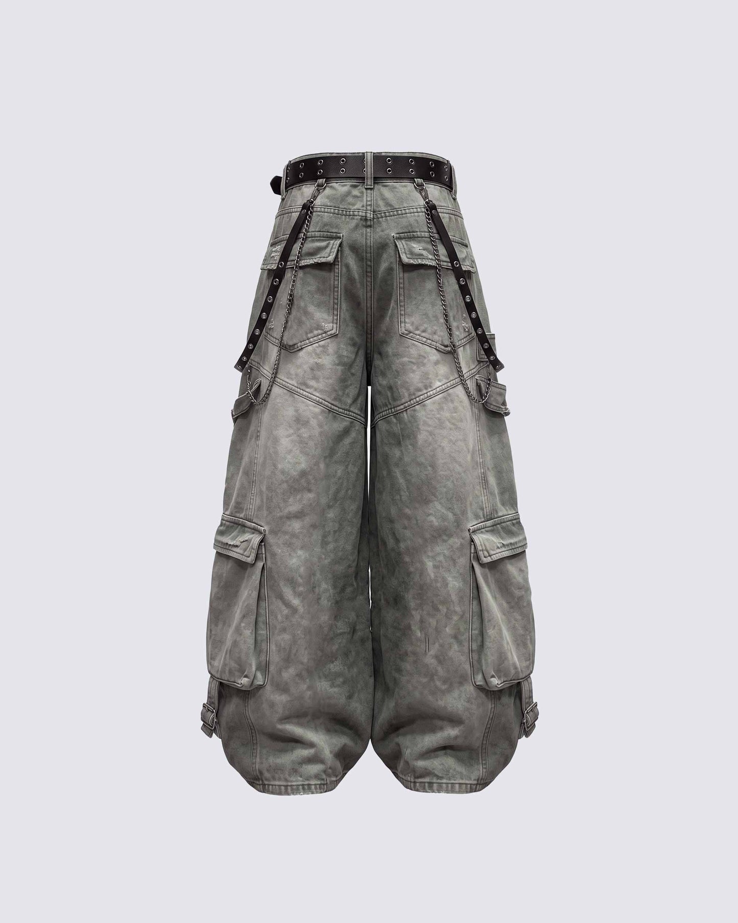 GRYFT SYMBIOTE Series | Grunge Washed Cargo Pants