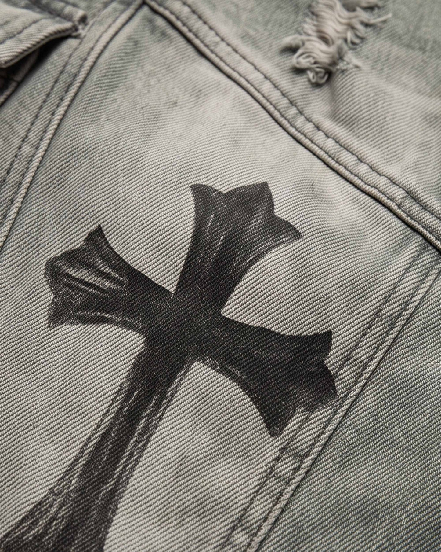 GRYFT SYMBIOTE Series | Grunge Washed Cargo Pants